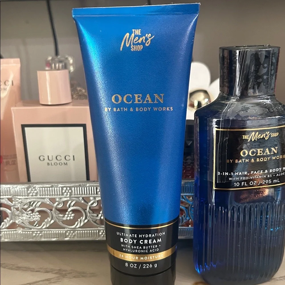 New m Bath and body works Body Wash and Body Cream